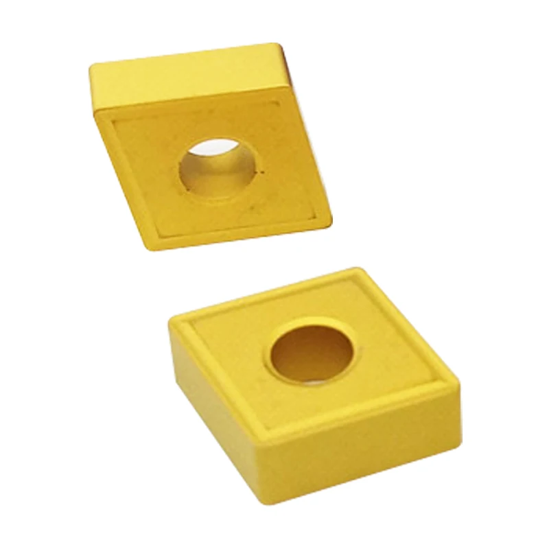 

10pcs ZCC CNMG 160608 YBC251 Carbide Insert CNMG160608 CNMG16 Radius 0.8 For Turning of Steel Yellow Color