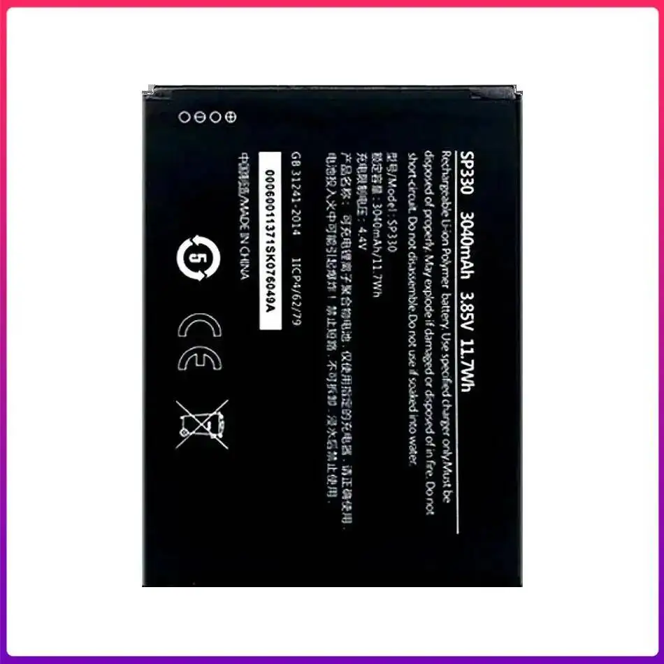 3040mAh For Nokia C3 TA-1258 Long Lasting Mobile Phone Battery Sp330 Strong Compatibility