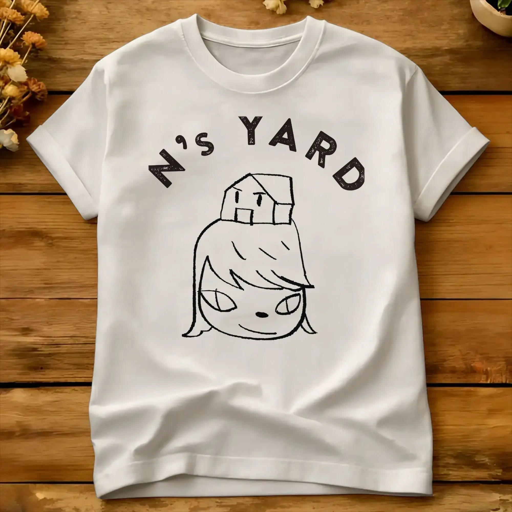 Yoshitomo Nara Fashion T Shirt Men  Street Style T-Shirts Summer O Neck Hippie Tees Loose Oversized Tops