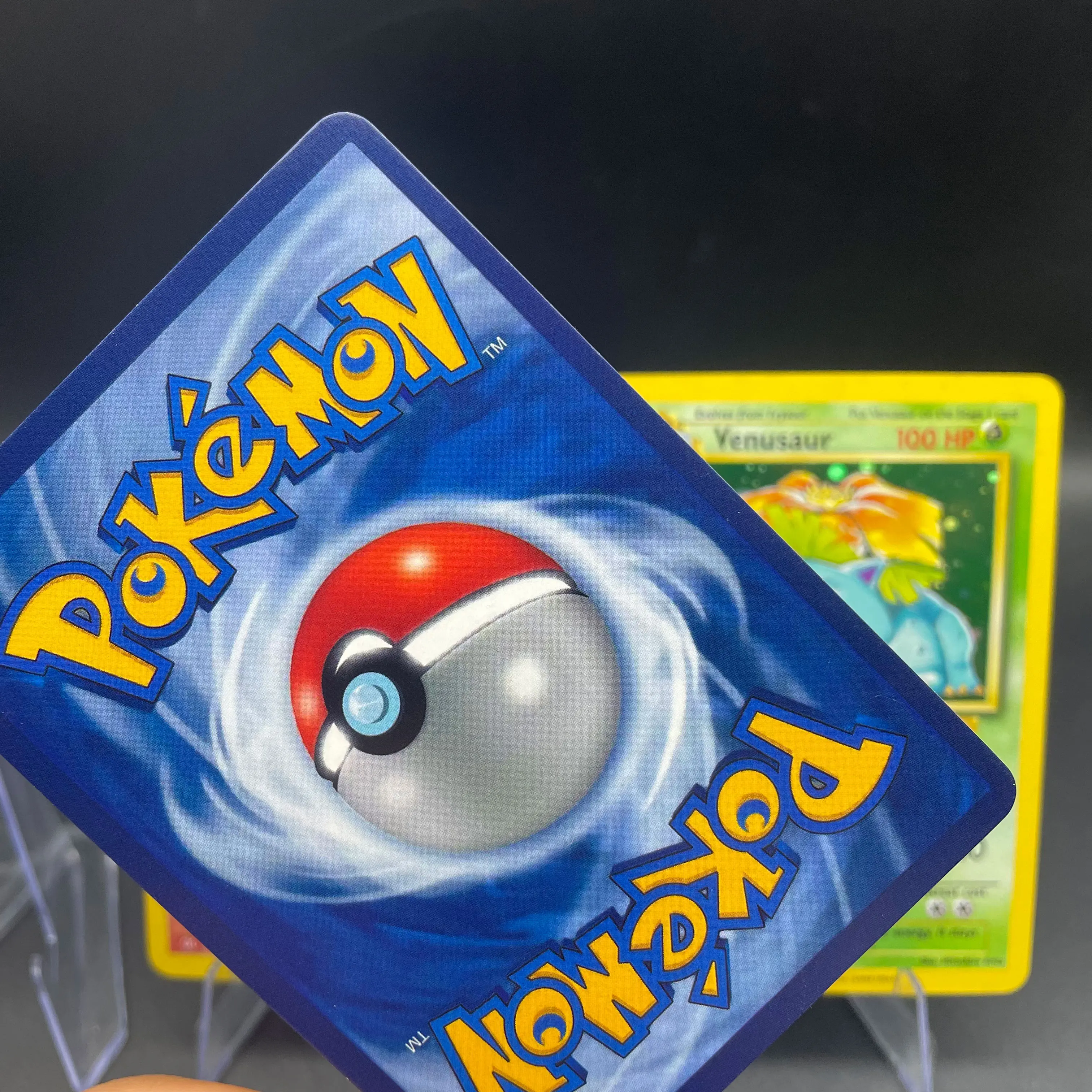 3pcs/set Anime PTCG DIY Self-made Kanto Starters Blastoise Charizard Venusaur English Version Game Collection Card Birthday Gift - view 6