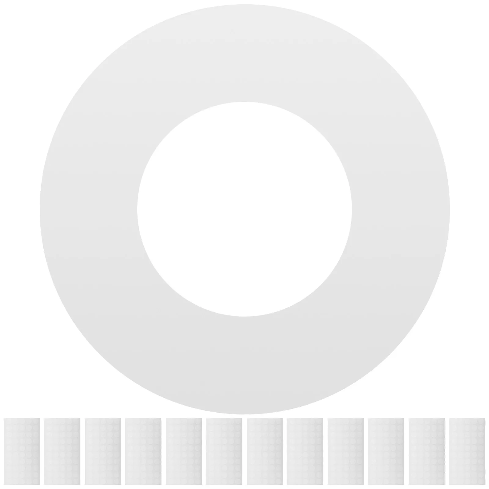 

2000 шт. декоративных наклеек для усиления отверстий, премиум-класса, самоклеящиеся, для кольцевых переплетов, бумажных рецептов, детских книг