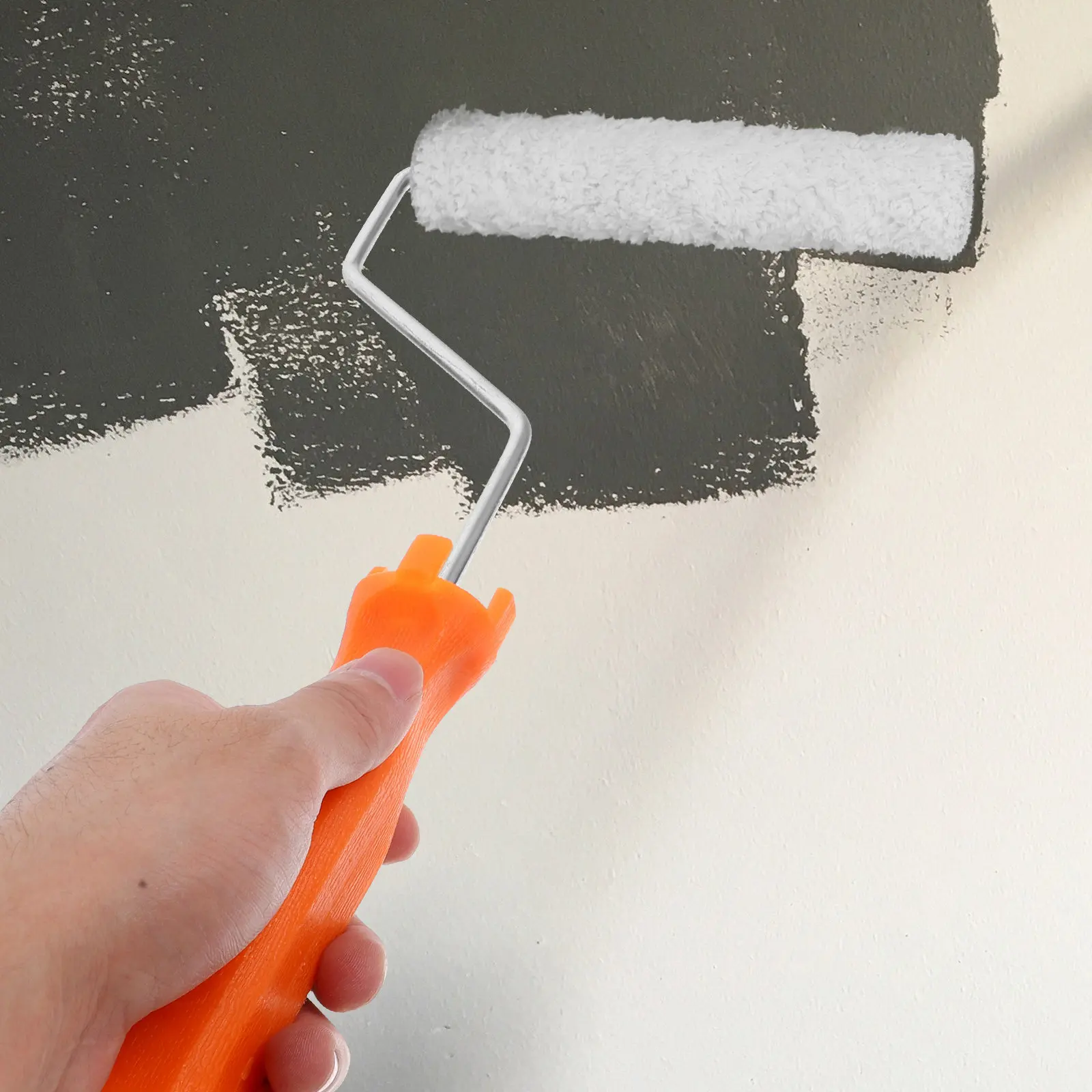 Spiked Screed Roller for Epoxy Floor Paint Construction Removes Air Bubbles Smooths Self Leveling Cement Surfaces Defoaming Tool