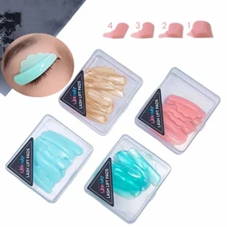 Libeauty V Curl Glue Free Silicone Eyelash Perm Pads Super Sticky Lash Lift Shield Lifting 3D Eyelash Curler Accessories Tools