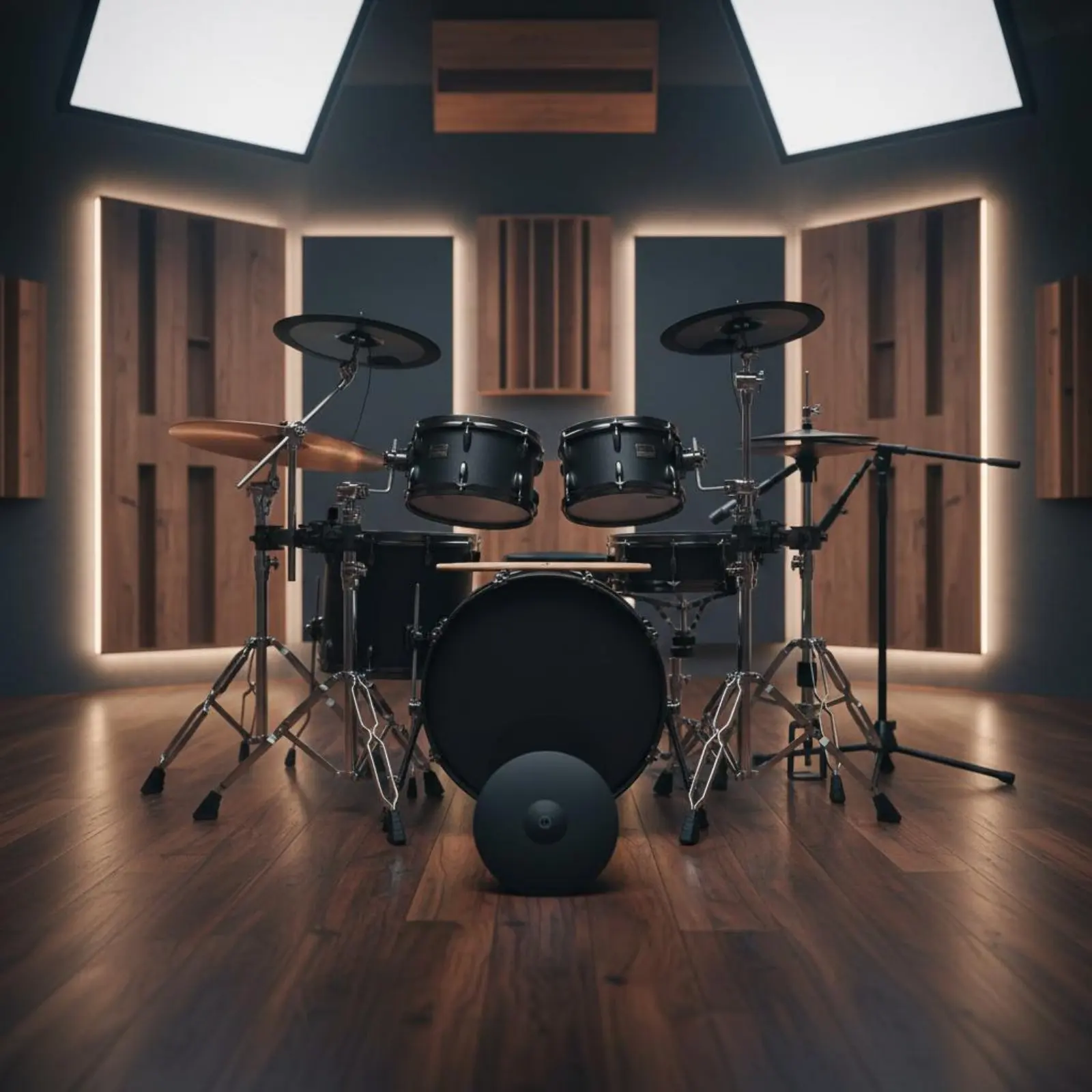Electronic Ride Crash Cymbal Realistic Swing Electronic Drum Cymbal Pad Plug-and-Play Long-Lasting Construction