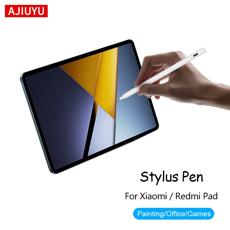 AJIUYU Stylus Pen For Xiaomi POCO Pad X1 M1 2025 Tablet Pen For Redmi Pad 2 Pro 12.1