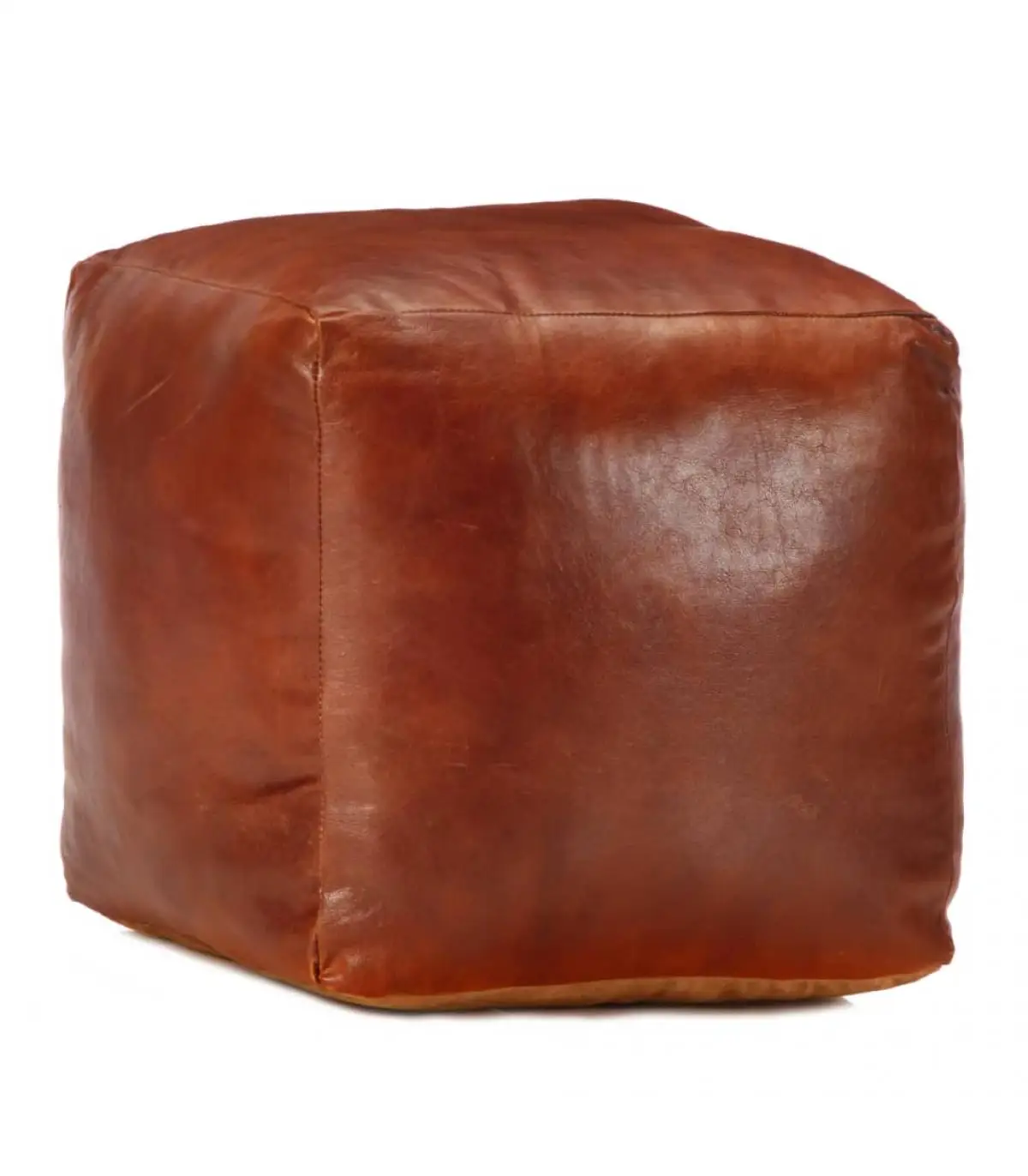 Ottomans Puf 40x40x40 cm genuine goat leather