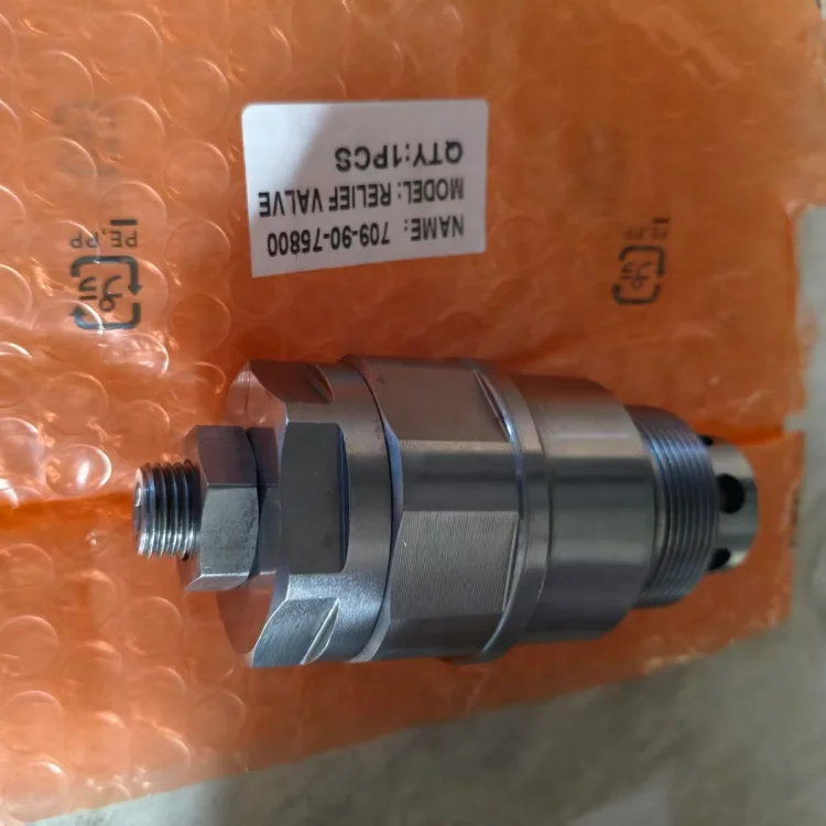 

Hot Sale 709-90-75800 Relief Valve for Komatsu Excavator Spare Parts PC2000-8