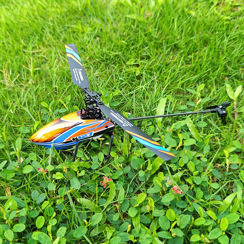 WL k127 Single Blade No Aileron Four-Way Remote Control Helicopter Air Pressure Hovering Fixed Altitude Aeroplane Toy Xmas Gifts