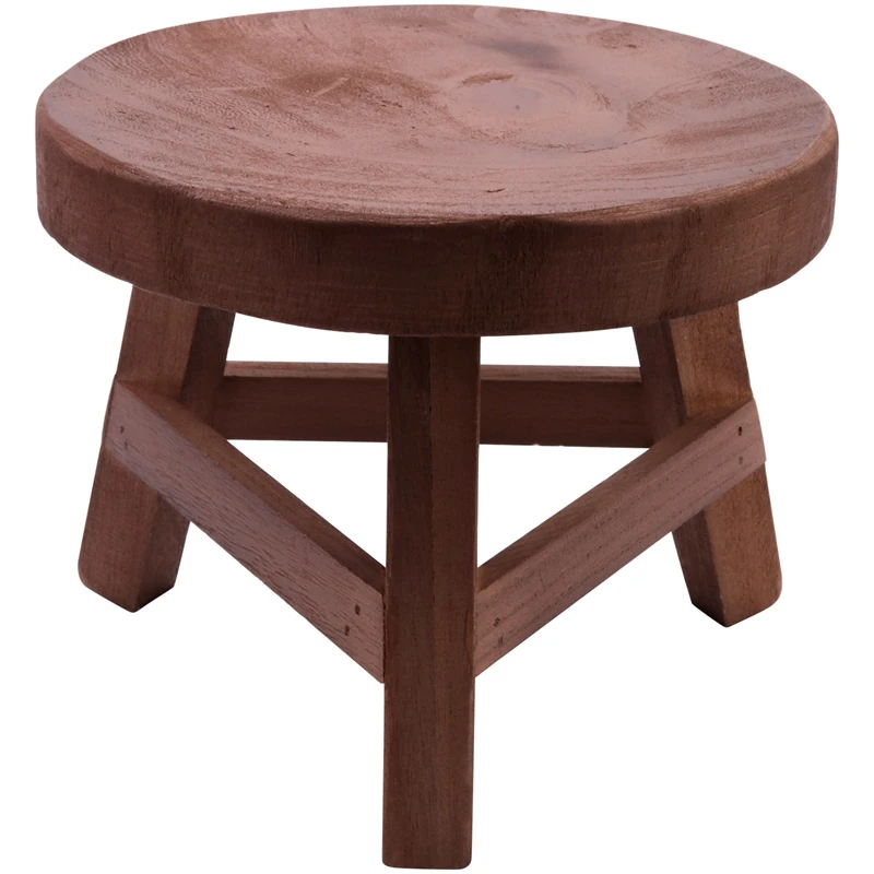 Wooden Plant Stand, High Stool Plant Stand Multi-Function Flower Pot Holder, For Gardening Decoration Living Room