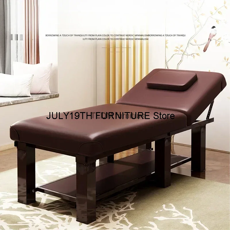 

Salon Tattoo Massage Bed Beauty Facial Full Body Medical Massage Bed Cosmetic Wooden Lettino Massaggi Salon Furniture SR50MB