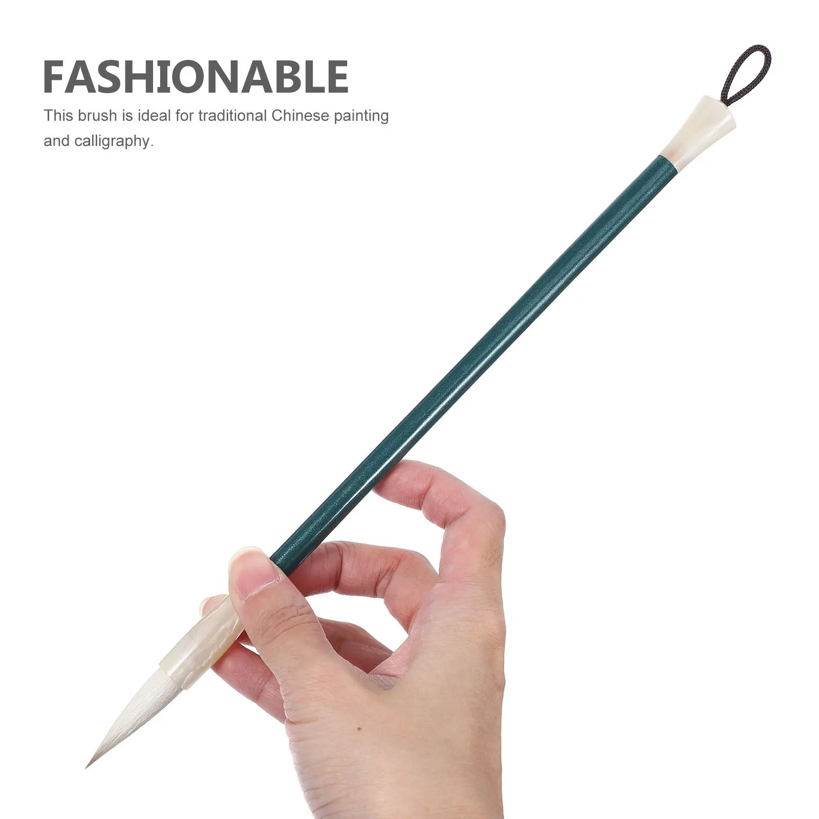 Chinese Calligraphy Brush Soft Wool Nylon Ink Brush Smooth Absorption for Painting Drawing Writing Practice Professional Sumi