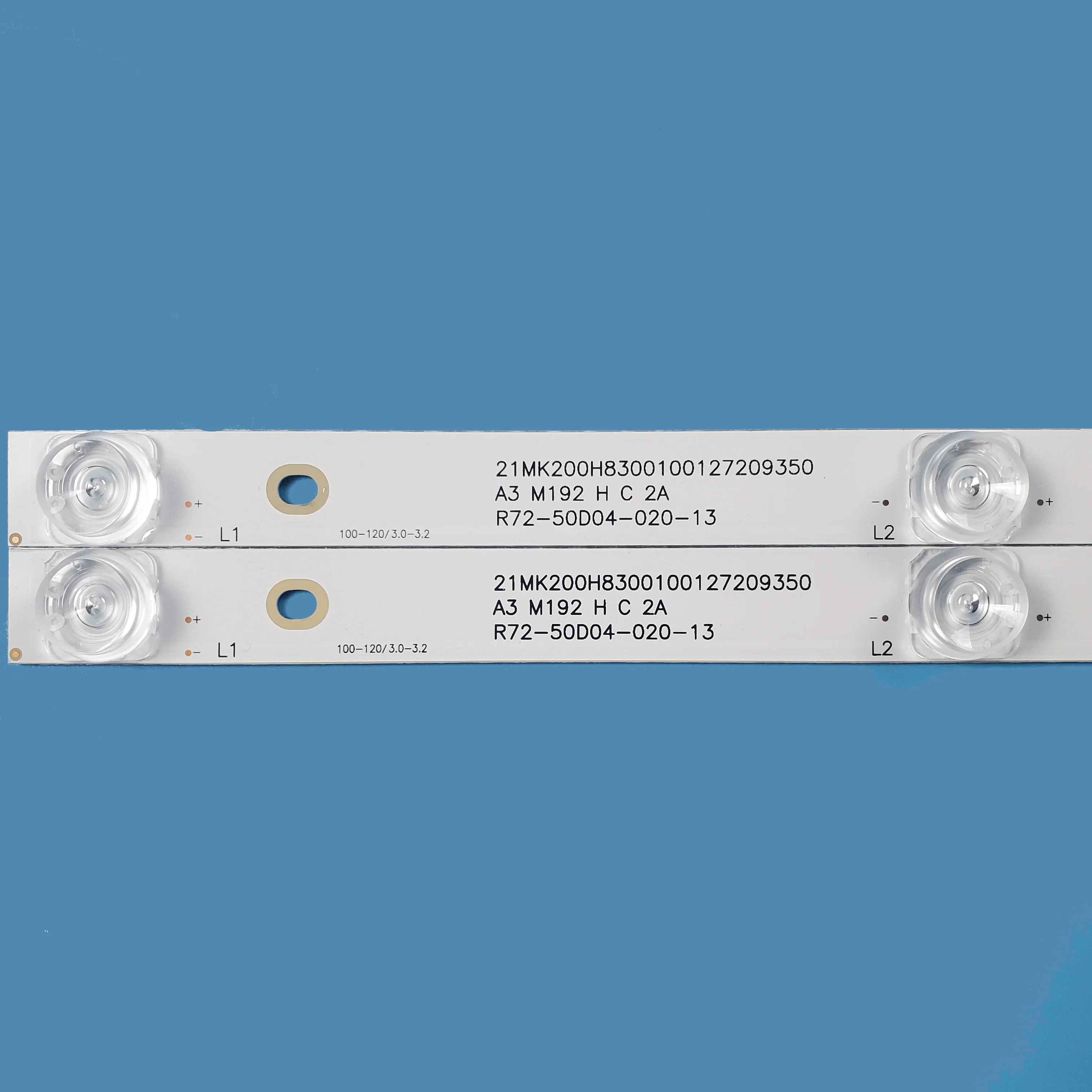 MS-L1469 V5 LA021 JP50UHD110-4K JS-D-JP50EU-042EC 70310 E50EU1000 MCPCB, 6V 2W, 440mm, 1 conjunto, 4leds, 6V, 2W, 9pcs