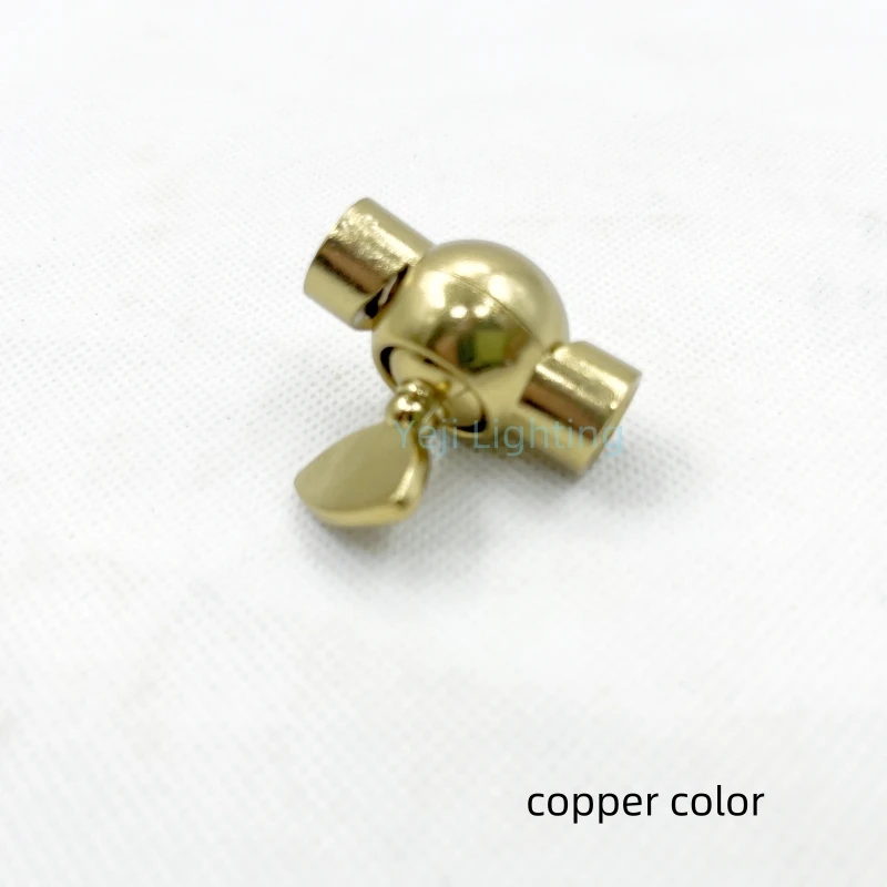 Lamp Base Adapter Metal Two-way Connector Double-pass Universal Steering Joint Ceiling Plate Retro Wall Lamp 270 degrees Adapter