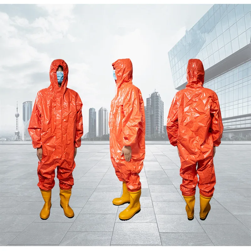 Dust Free Protection Light Chemical Protection All In One Suit, Acid And Alkali Resistant And Corrosion Resistant