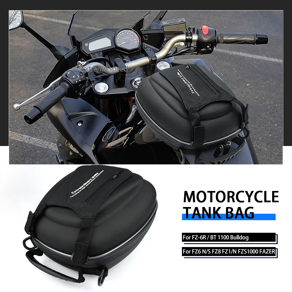 

Tank Bag Hinangin Bag For YAMAHA FZ-6R FZ6/N/S FZ8 FZ1/N FZS 1000 FAZER BT 1100 Motorcycle Fuel Tank Bags Tool Bags Luggage Bags