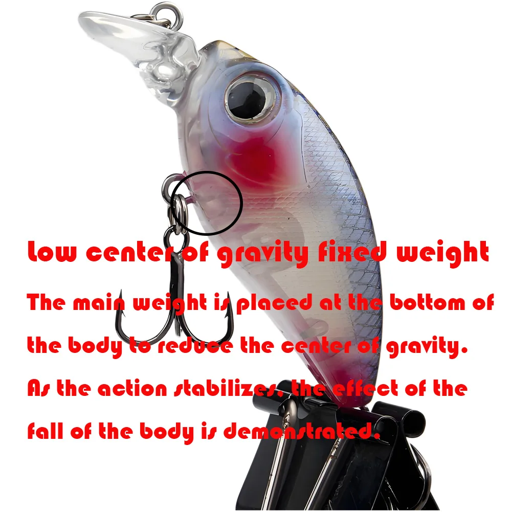 BassLegend Camion SR الصيد باس السحر ليتل كرانكبيتس صغيرة الضحلة تشغيل كرانكبيت المتذبذب الأسود باس 32SR 36SR 42SR