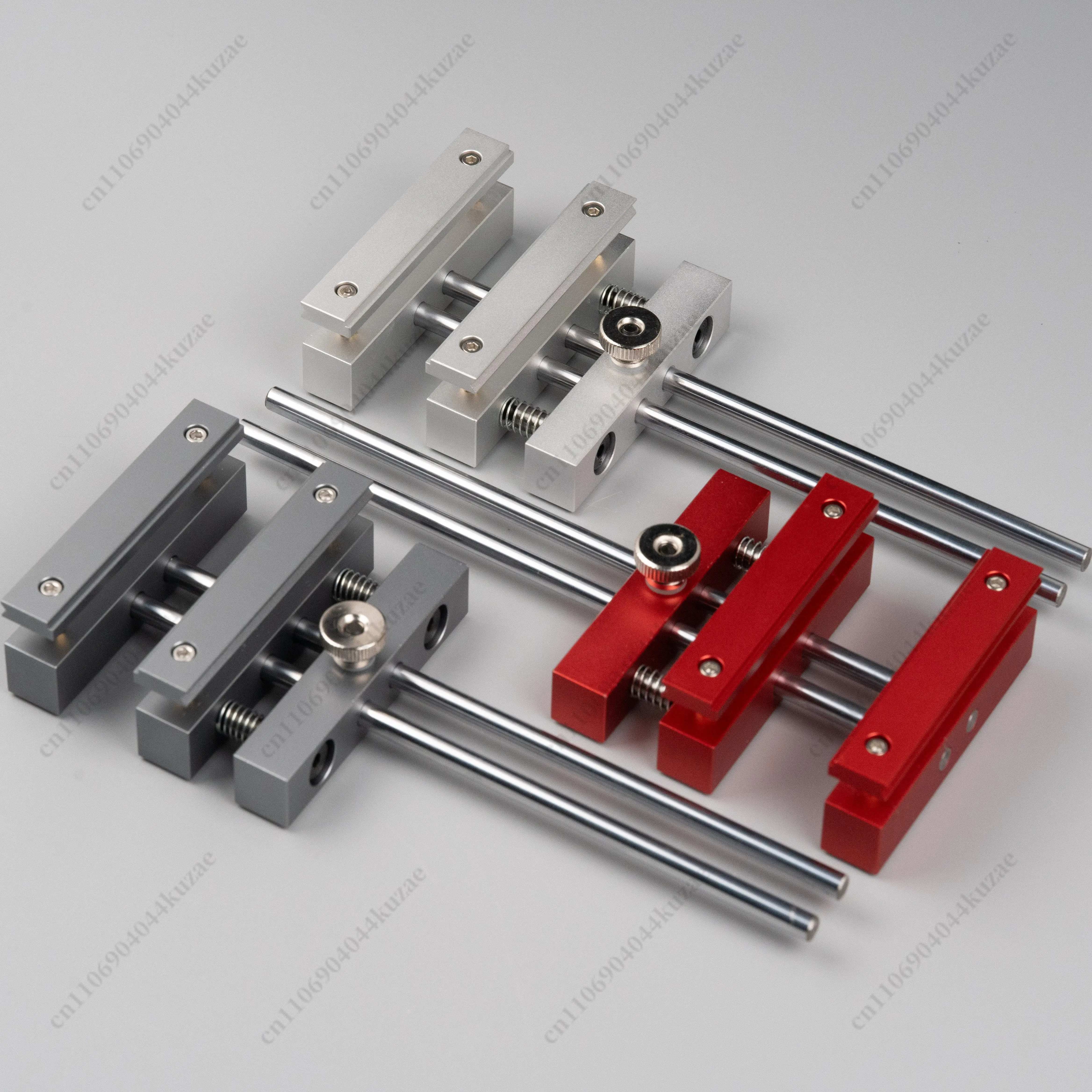 Aluminum Alloy PCB Soldering Holder, Adjustable Circuit Board Clamping Fixture for Electronic Repair & Welding Operation