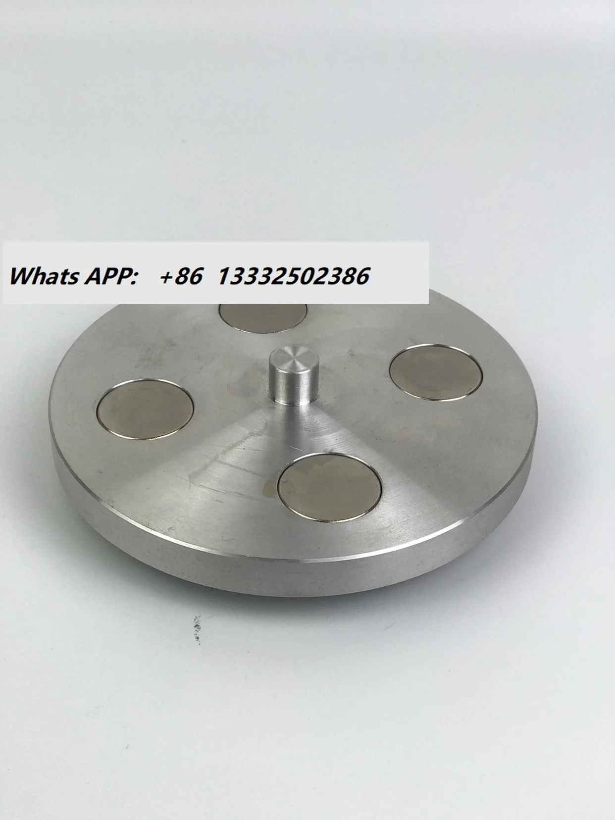 Magnetic chuck, knife sharpener tray, 5 inch 125mm aluminum alloy tray