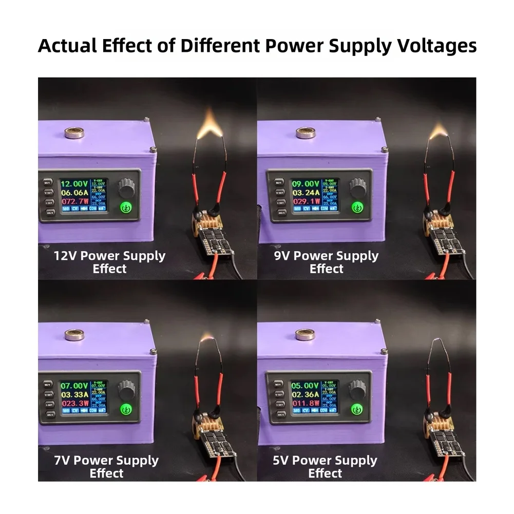 AC 10kV-20kV Ignition Driver Module DC 5-13V Input for DIY Plasma Generators Scientific Experiments and Ignition Circuit Design