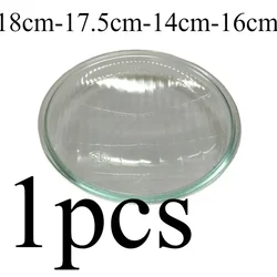 18- 17.5-14- 16cm 1pcs for Jialing 70 JH70 Prince Suzuki Motorcycle Headlight Glass for GN125 HJ125-8 5 Inch Plastic Transparent