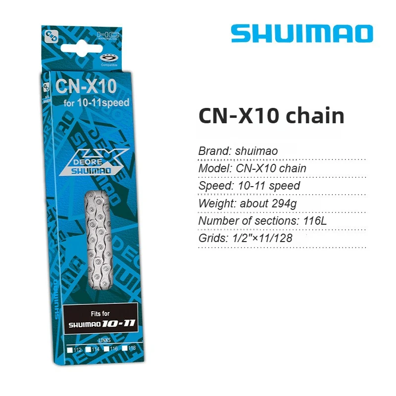6/7/8/9/10/11/12 Speed Bicycle Chain 10v 11v 12v 116/126L MTB Mountain Bike Original Chains Bicycle Parts Bike Accessories, image 13