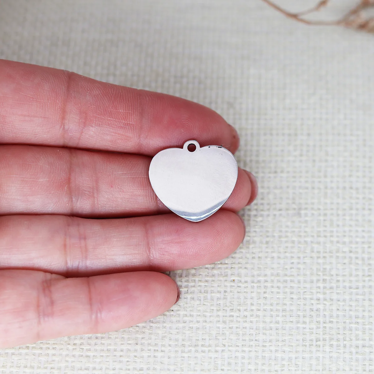 3 قطعة/الوحدة لقد أحبك مع حب دائم إرميا محفورة بالليزر من الفولاذ المقاوم للصدأ لمستلزمات صناعة المجوهرات #3