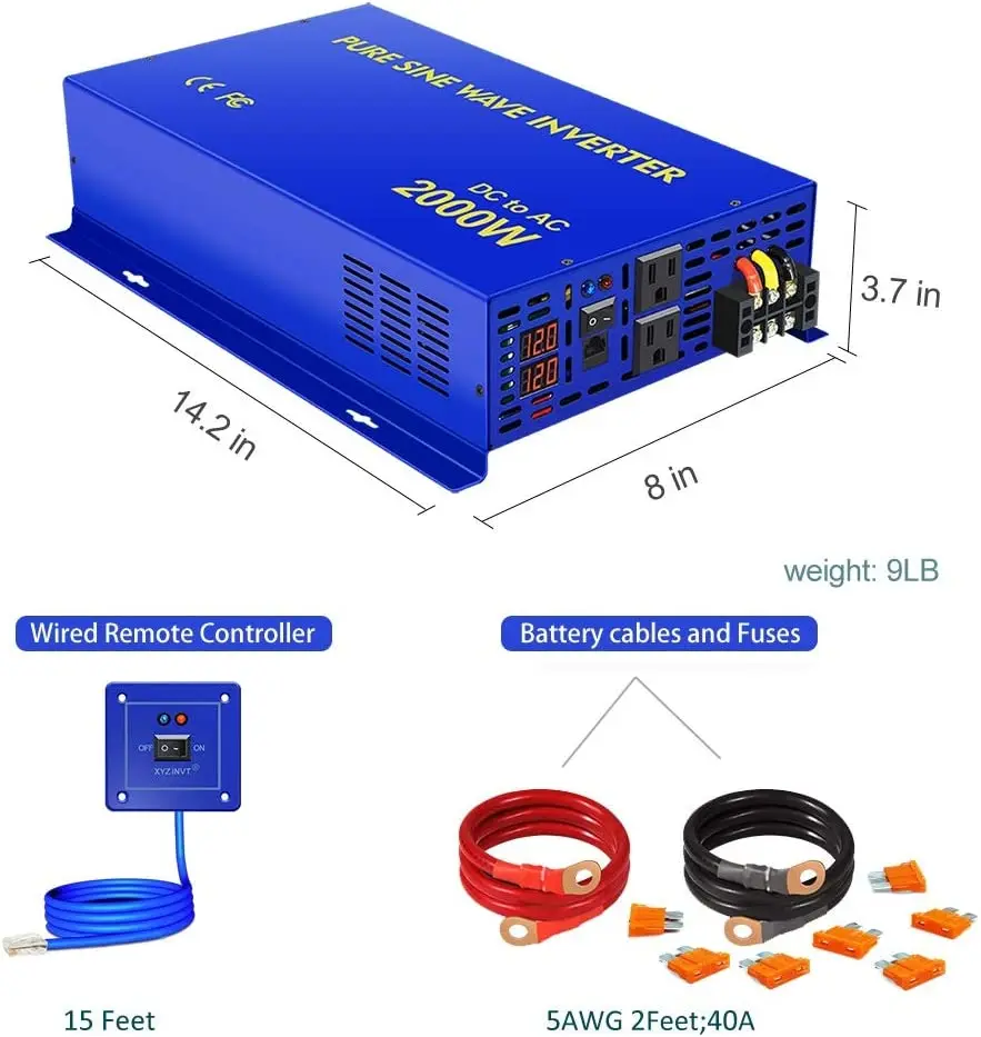 1000W Off Grid Pure…