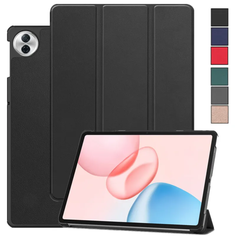 

Slim Folding Stand PU Leather Flip Tablet Case For Honor Pad 10 12.1 inch 2025 Cover Hard Plastic Back Shell Funda Coque