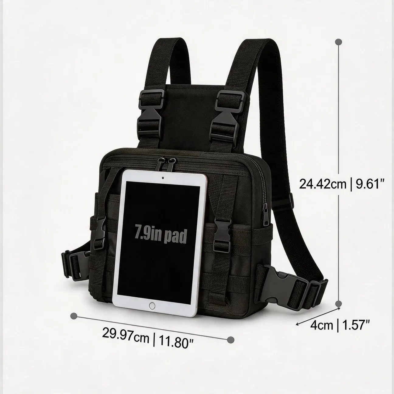 Hot Sale Running Vest Outdoor Multifunctional Multi Pocket Modern Minimalist