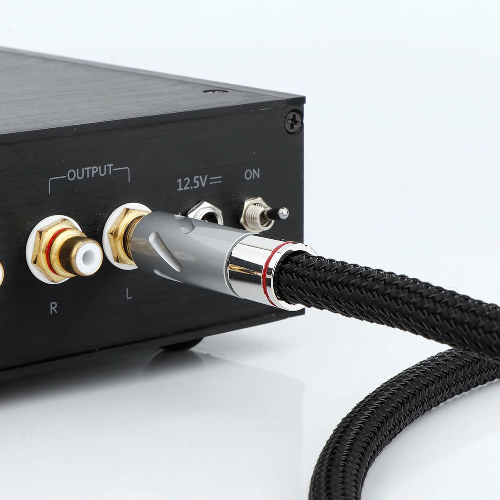 Monosaudio النحاس النقي RCA موصل الذهب/الروديوم مطلي سدادة RCA موصل RCA محطة مكبر الصوت لكابل إشارة مكبر الصوت