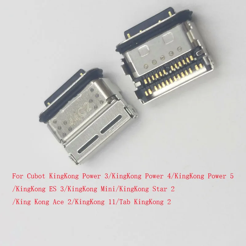 10-50Pcs USB Charger Type C Dock Charging Connector Plug For Cubot Tab KingKong Star Ace 2 Power 4 5 11 ES 3 ES3 Mini Star2 Ace2