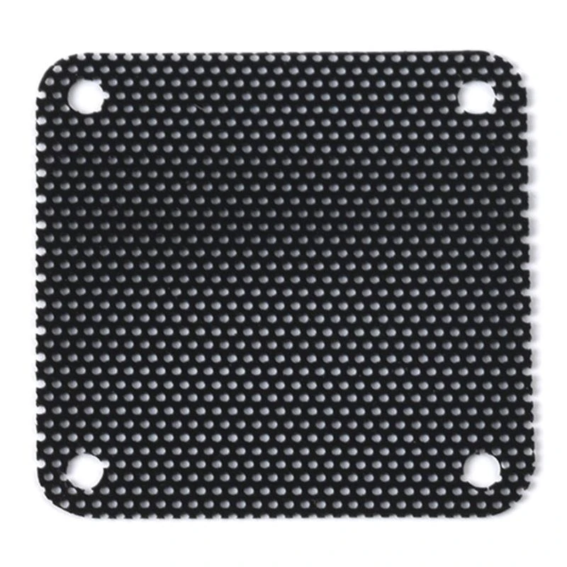 2025 New Dust Filter Computer Fan Filter Cooler PVC Black Dustproof for Case Cover PC Mes