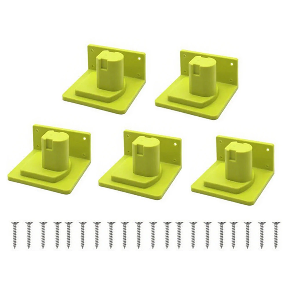 ABS Plastic Holder Power Tool Mount Easy Transport Effortless Setup For Wall Installation Multi-piece Tool Holder Set