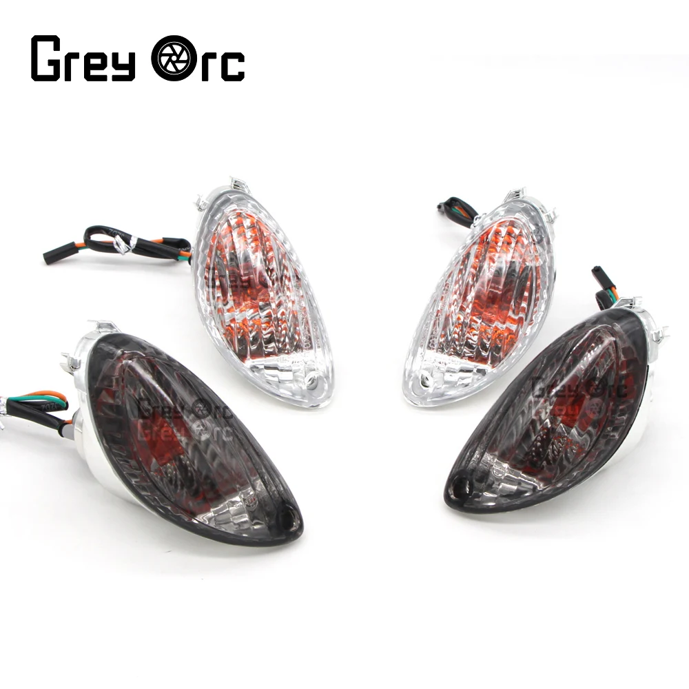 For Suzuki Hayabusa GSX1300R GSXR GSX-R 1300 08-20 E-Marked Rear Turn Signals Blinker Indicator Winkers Light Housing Lens