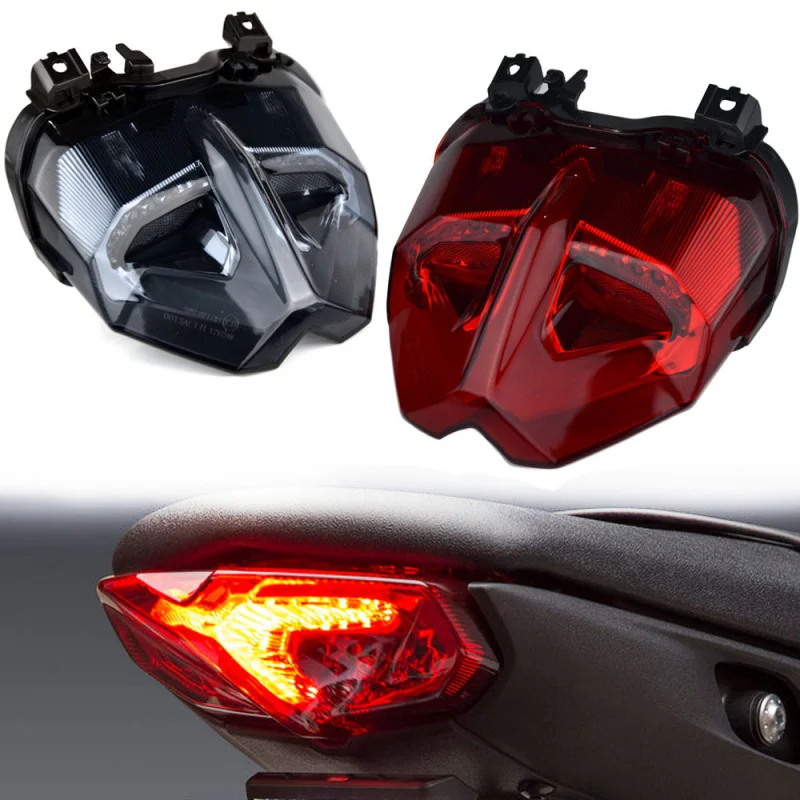

Для Yamaha MT09 2021 2022 задний фонарь мотоцикла, тормозной сигнал поворота, встроенные задние фонари, светодиодные водонепроницаемые MT-09 MT 09 FZ09