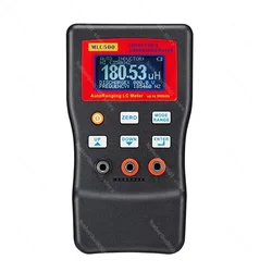 MLC500 Digital LC RC Capacitance Inductance Meter 500kHz Professional LCD Oscillation Multimeter 0.01pF 100mF SMD Clip Option