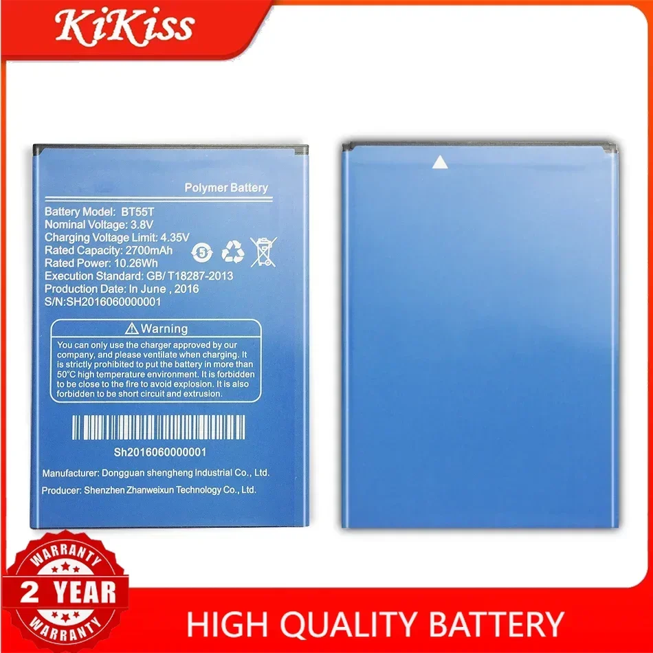 BT55T  Mobile Phone Battery For Zopo 999 998 ZP999 3X ZP3X Zp998  2700mAh with Track Code