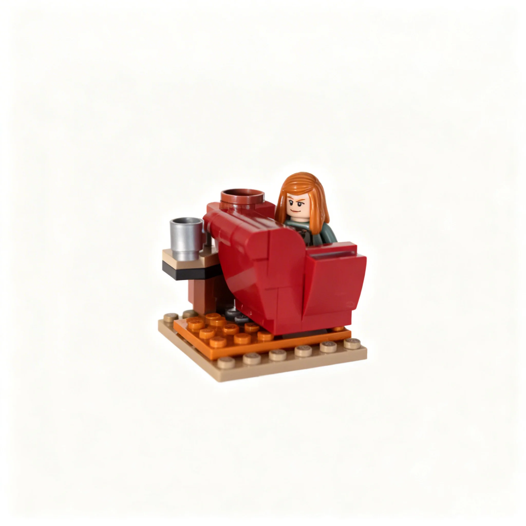 248pcs MOC Harry HP Modular - Red Common Room - Great Tower 2 4 Model Building Blocks Display Creative Assemble Collection Brick