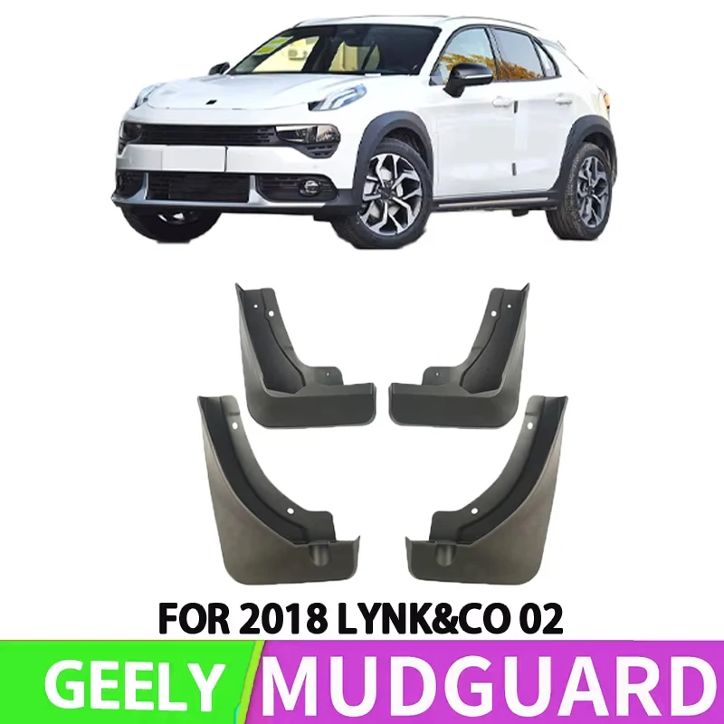 Suitable for 2018 Geely Lynk & Co Geely Link 02 Car Front and Rear Wheel Special Fender Splash Retort