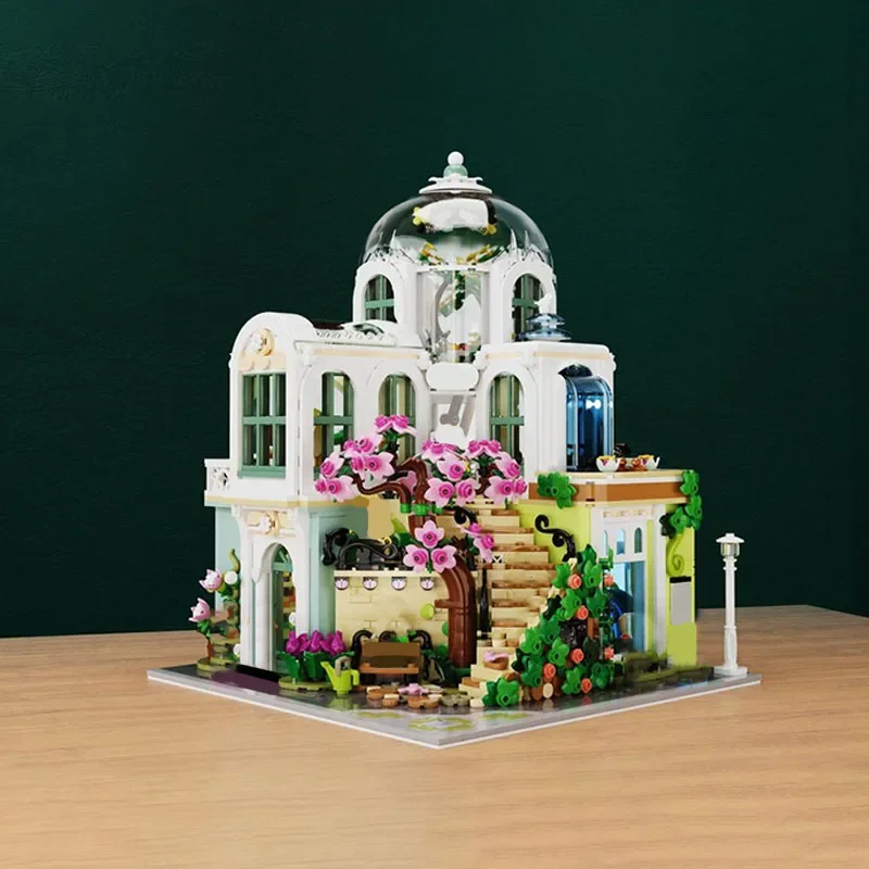 

NEW 2769PCS MOCCorner Botanical Garden Modular Building Street View Toys Gifts DIY Creative Building Blocks Ornaments