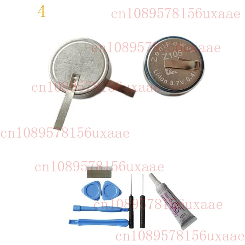 

2pcs 1654 Z105 130mAh Battery & tools For Audio-Technica ATH-CKS5TW Earbuds XMSJ