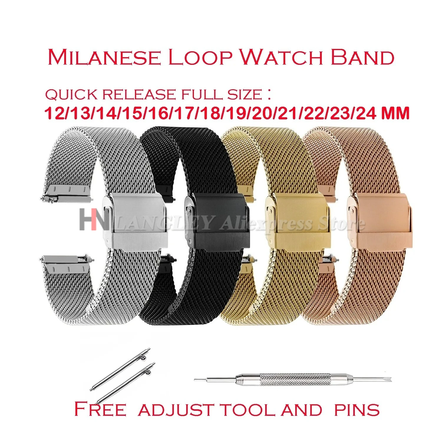 Mesh 0.6Mm Watch Ba… - image