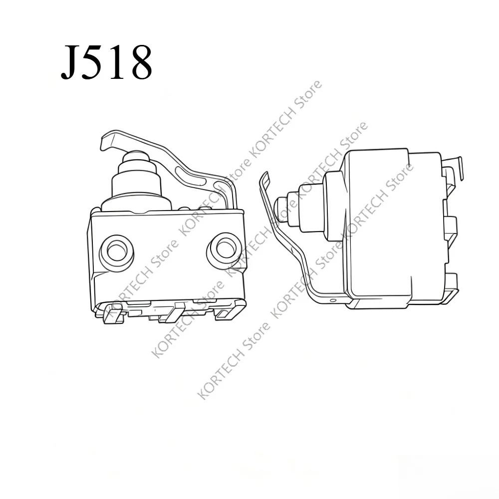 10pcs/lot  Micro Switch for Audi J518 A6 S6 Q7 2004-2009 for VW Magotan J764 4F0905852B/4F0905852 Steering Lock ignition Swit