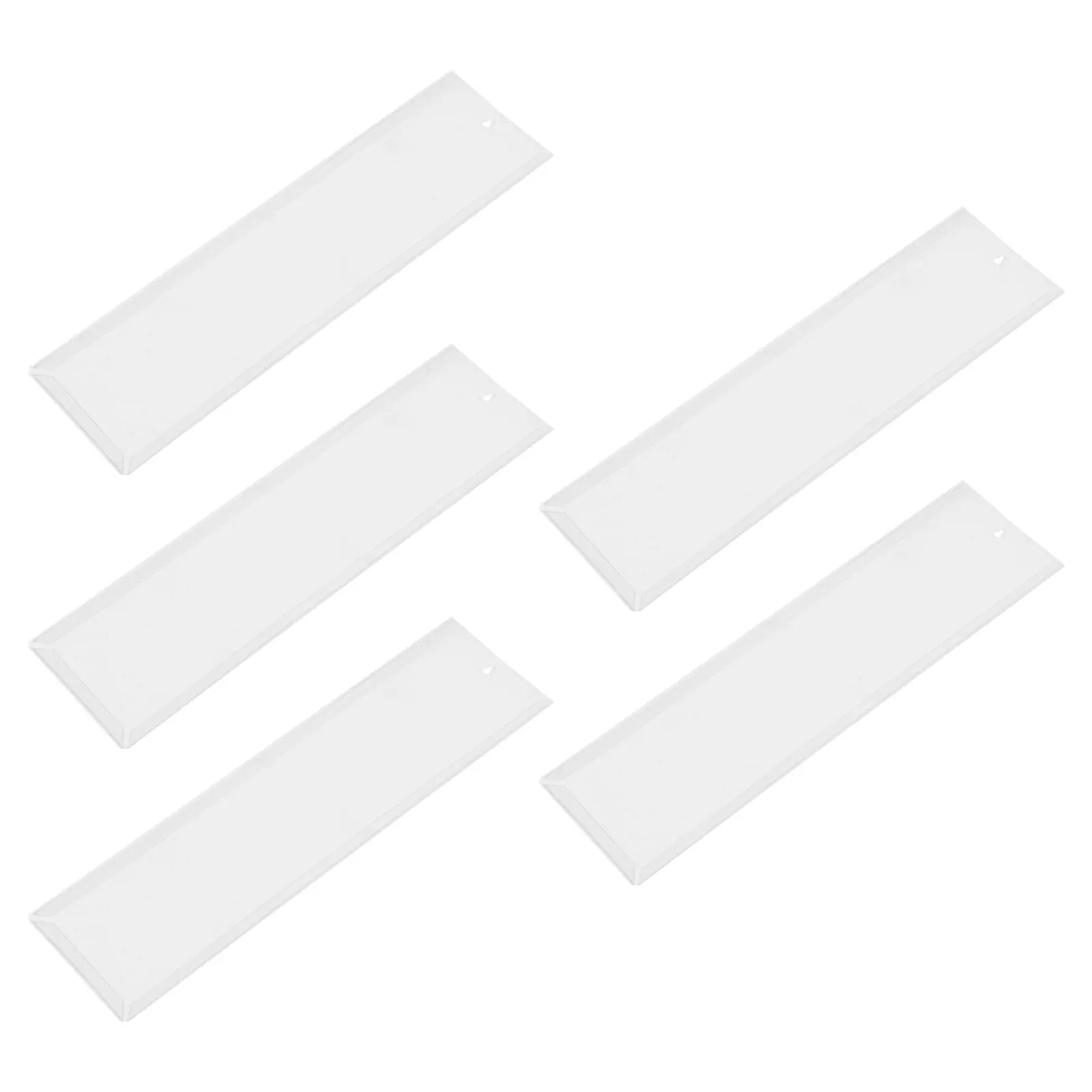 

5 Pcs Toy Car Storage Board Clear Card Holder Game Case Toys Sleeve Shelf Boxes