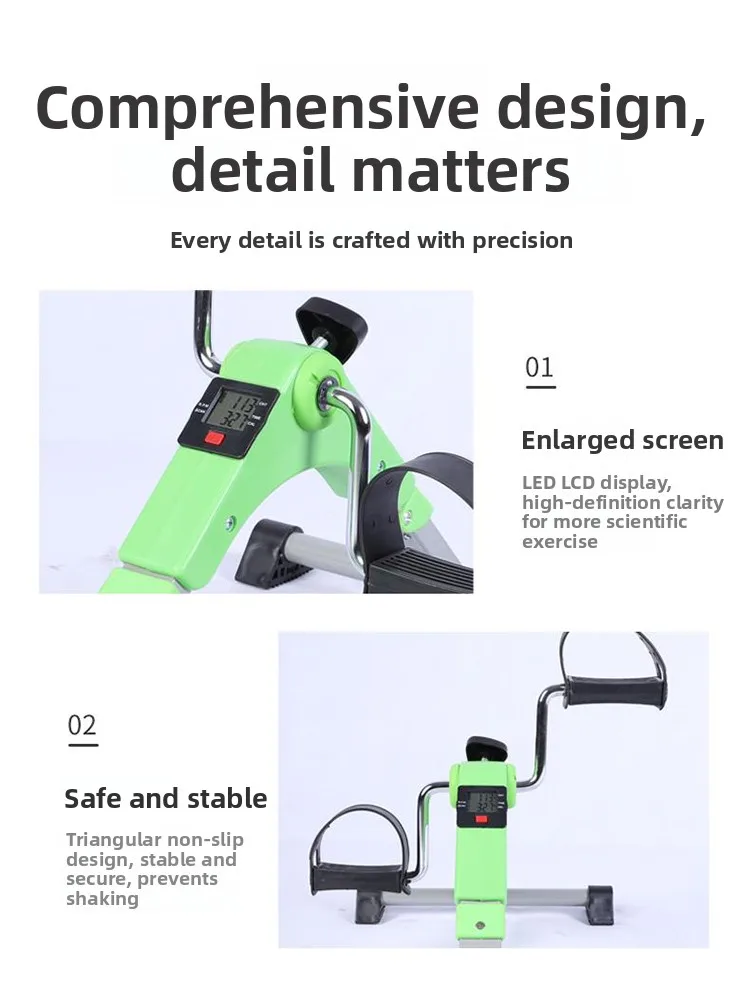 معدات التدريب على إعادة التأهيل لتمارين الساق بدواسة اللياقة البدنية الداخلية للاستخدام المنزلي معدات اللياقة البدنية للدراجة #4