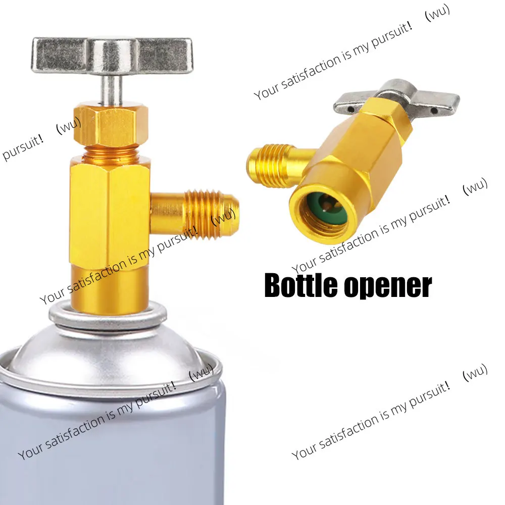 

Faucet Opener Valve 1/2 ACME Automotive Air Conditioning Automatic 1/4 Threaded Adapter R-134a Refrigerant
