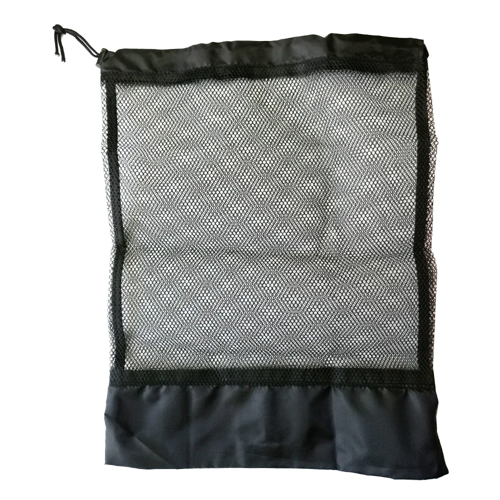 Plongée sous-marine Sac de Maille de Cordon Équipement De Plongée Masque Sac De Rangement Pour Plongeur Natation Plage Voyage 15.5x12.5 pouces