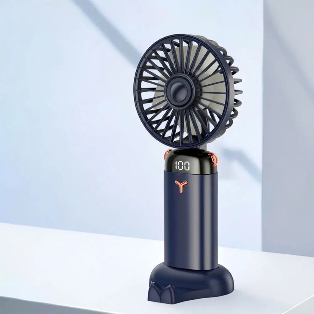 Mini Neck Hanging Fan USB Charging Desktop Cooler Personal Cooling Tool Digital Screen Aromatherapy Fan For SYC Travel