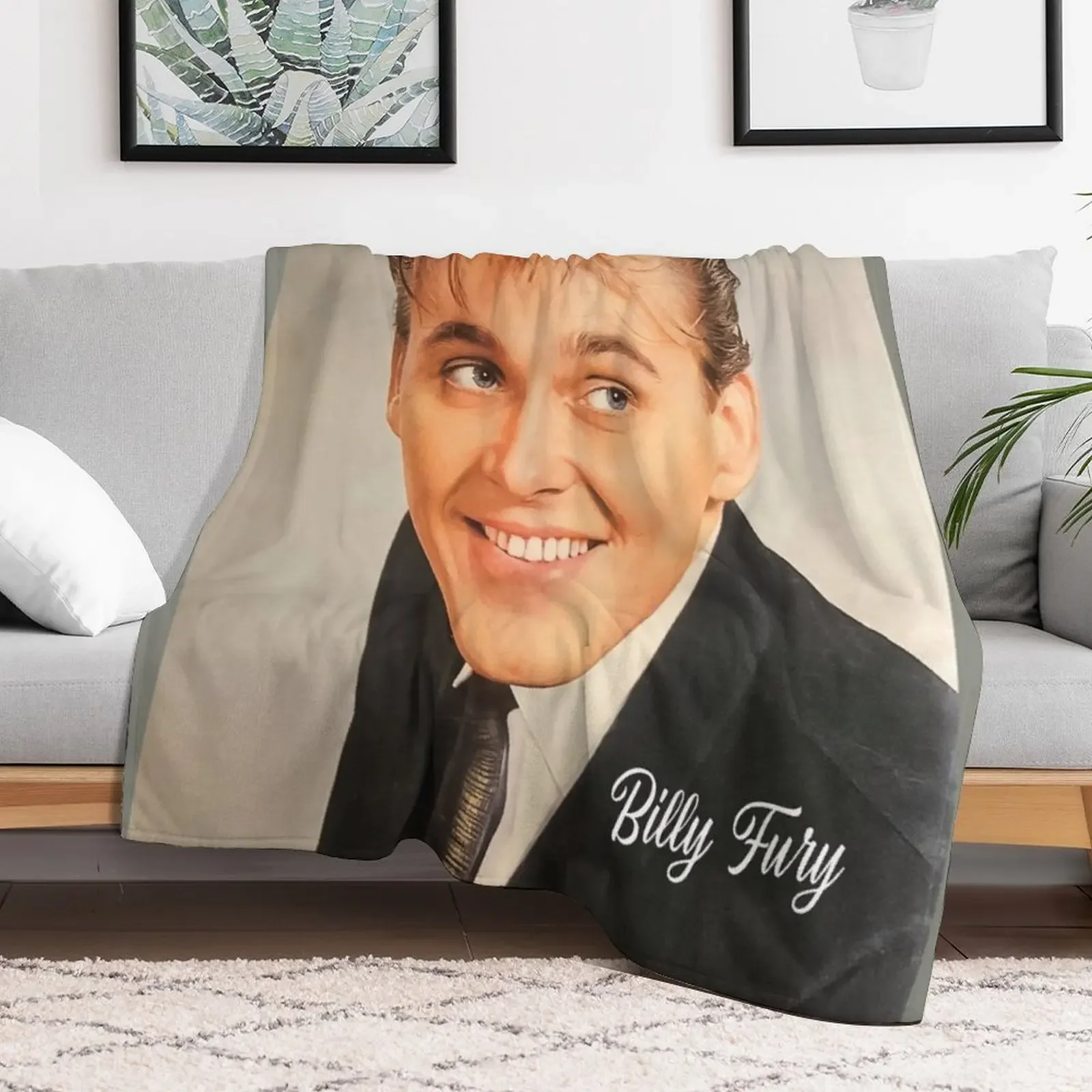 Billy Fury Throw Blanket Summer Sleeping Bag Flannel Blankets