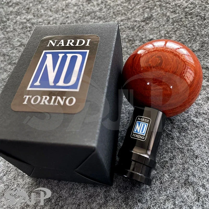 Nardi Car Real Wood Gear Shift Knob Manual Gear Lever Knob Peach Wood Gear Shift Knob 5/6 Speed Wooden Knobs Universal  Handle